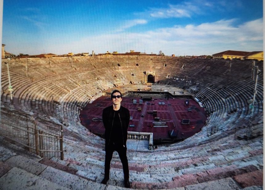Da solo nell’Arena di Verona Diodato canterà “Fai rumore” per Europe Shine A Light sabato su Rai 1 alle ore 20,30