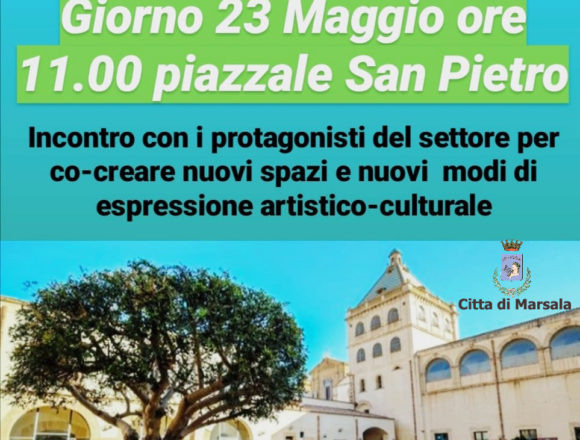 Uno spazio virtuale e un incontro con gli artisti  per rilanciare la cultura a Marsala