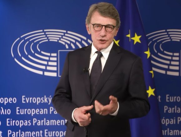 Sassoli:”Larghissima maggioranza in Parlamento per un pacchetto di 2mila miliardi” Sassoli:”Larghissima maggioranza in Parlamento per un pacchetto di 2mila miliardi”