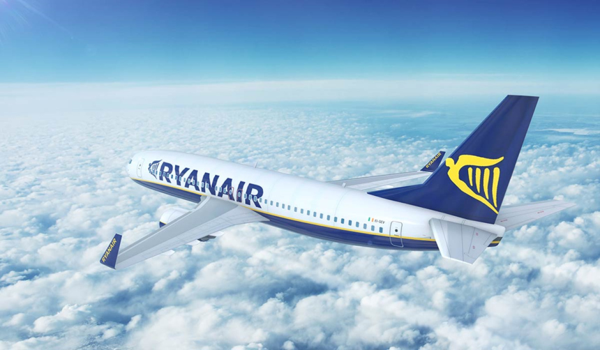 Ryanair riprende i collegamenti da e per l’aeroporto di Trapani con 4 rotte per Bologna, Pisa, Milano e Baden-Baden per l’estate 2020
