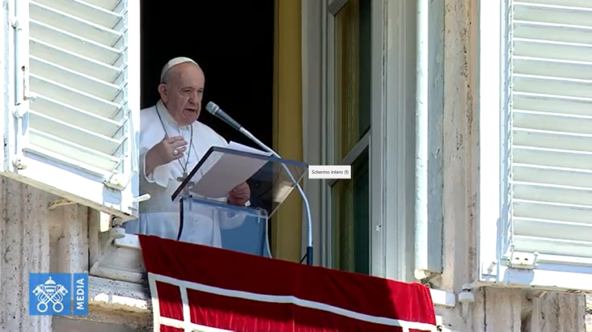 L’Angelus di Papa. “Non abbiate paura”