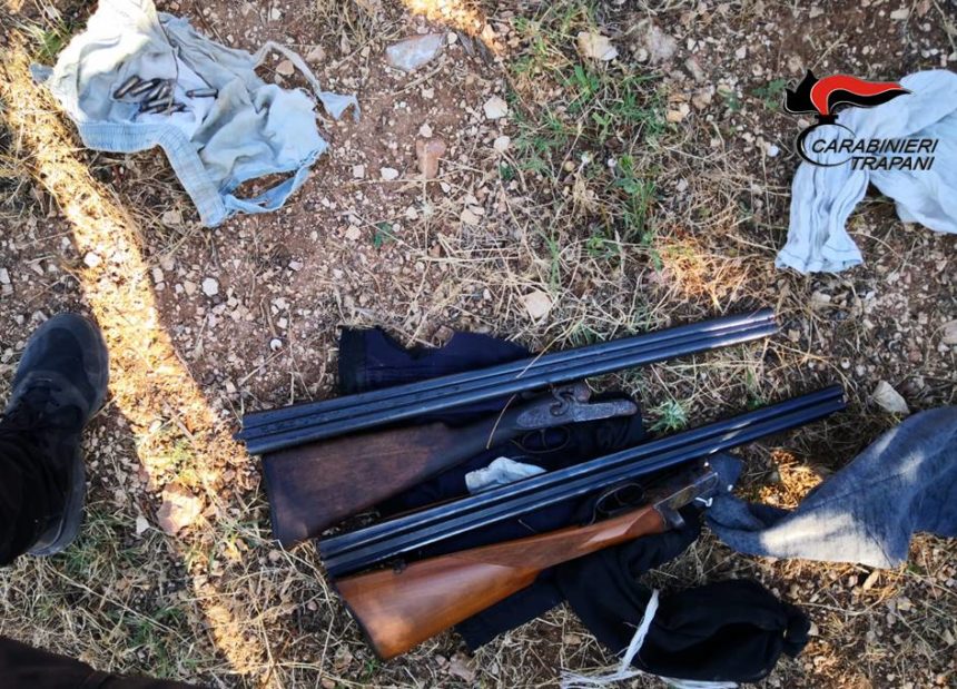 Operazione “Cutrara”: armi e munizioni nascoste sotto terra da esponenti della famiglia mafiosa di Castellamare del Golfo