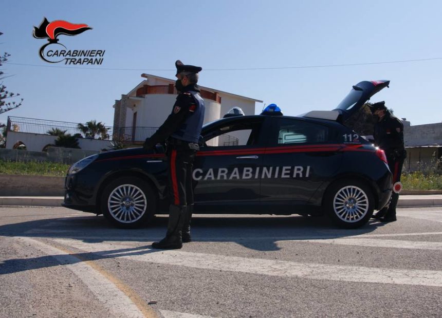 Trapani: arresti e denunce dei carabinieri