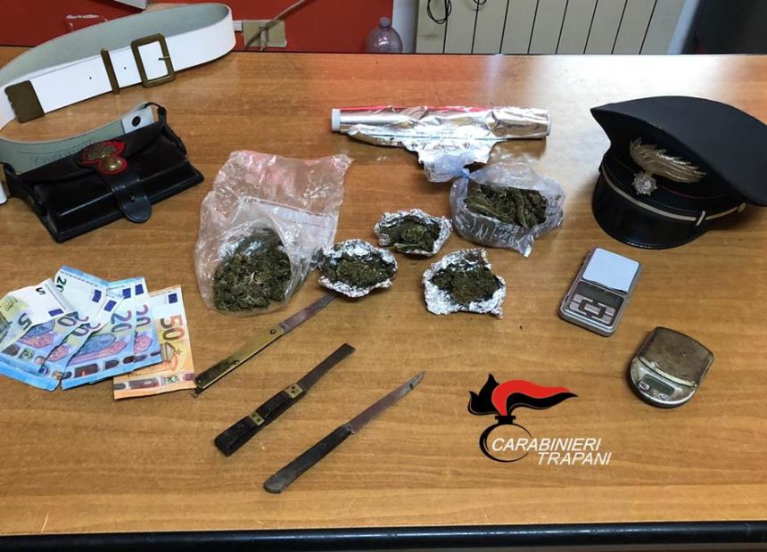 Trapani, un arresto per droga Trapani, un arresto per droga
