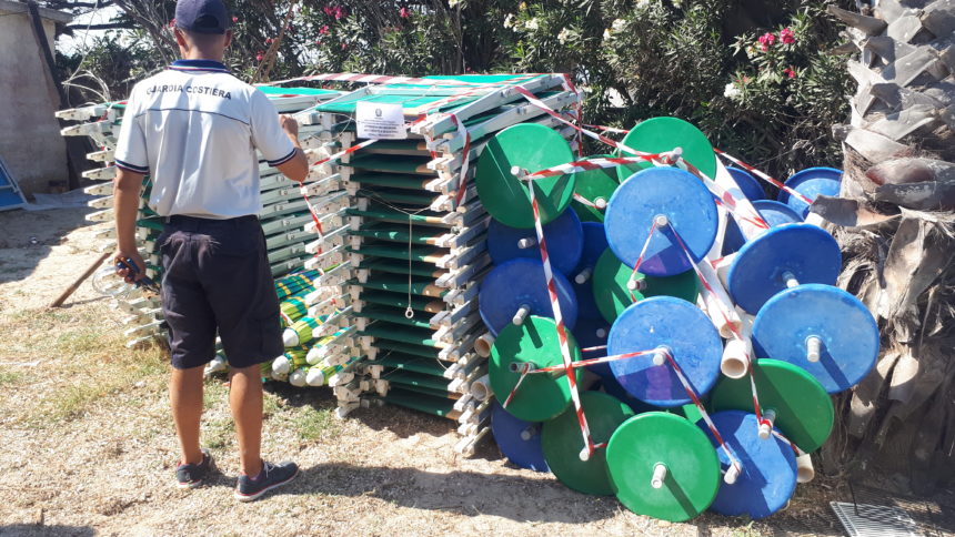 Operazione Mare Sicuro, la Guardia Costiera di Marsala restituisce alla collettività 400 metri quadri di spiagge libere Operazione Mare Sicuro, la Guardia Costiera di Marsala restituisce alla collettività 400 metri quadri di spiagge libere
