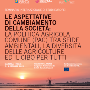 Agricoltura e sfide ambientali. A Marsala il seminario internazionale