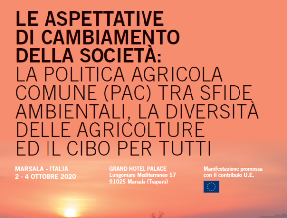 Agricoltura e sfide ambientali. A Marsala il seminario internazionale