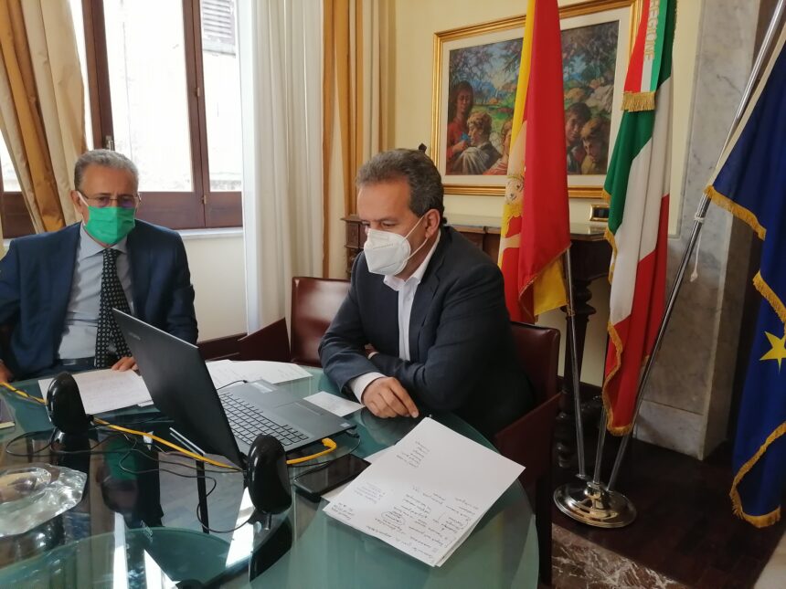 Conferenza dei sindaci della provincia di Trapani con la partecipazione dell’assessore Razza. Il sindaco Grillo:” L’emergenza Covid va condivisa. Dobbiamo salvaguardare il “Paolo Borsellino” che serve un bacino di 100mila persone”