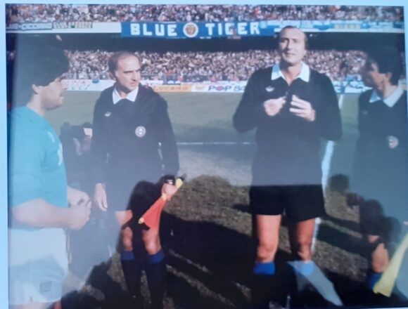 Maradona, il ricordo dell’arbitro Lombardo Maradona, il ricordo dell’arbitro Lombardo