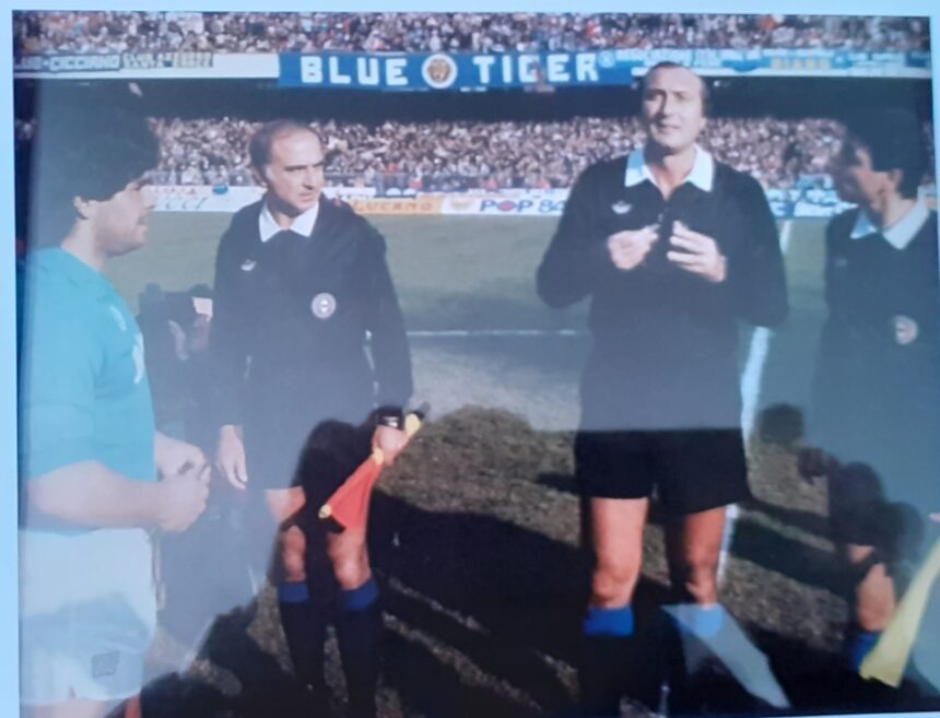 Maradona, il ricordo dell’arbitro Lombardo