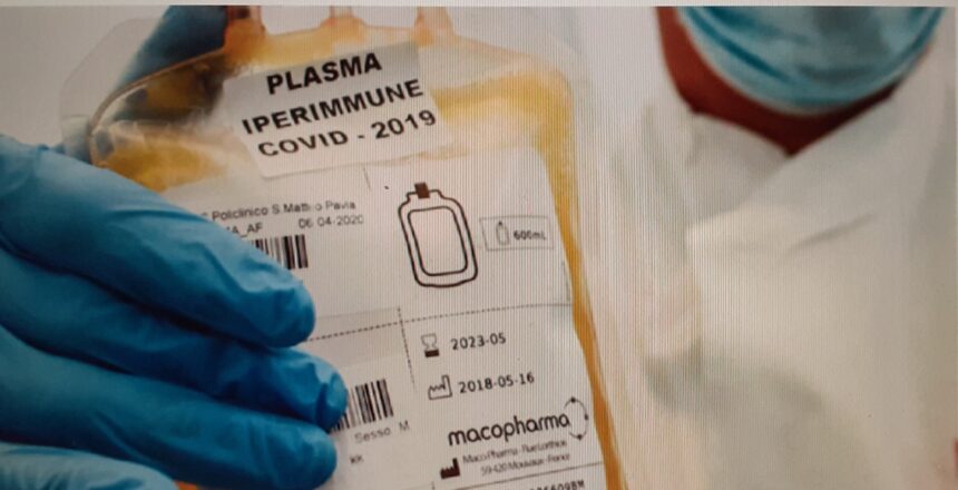 Covid: raccolta plasma iperimmune in tutti i centri trasfusionale della Sicilia considerata la recrudescenza dell’emergenza pandemica su tutto il territorio nazionale