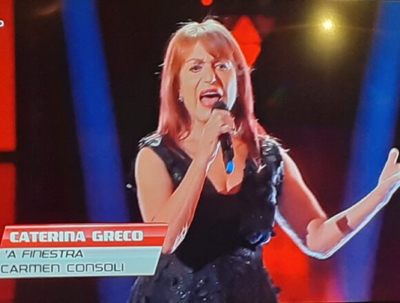 Un successo l’esibizione della trapanese Caterina Greco a “The Voice Senior” questa sera su Rai1 Un successo l’esibizione della trapanese Caterina Greco a “The Voice Senior” questa sera su Rai1