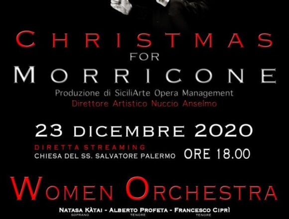 Oggi 23 dicembre “Christmas for Morricone “: la Women Orchestra in diretta streaming per uno speciale concerto di Natale Oggi 23 dicembre “Christmas for Morricone “: la Women Orchestra in diretta streaming per uno speciale concerto di Natale