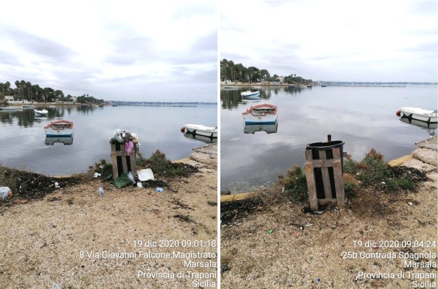 “Ripuliamo Marsala”, scerbatura completata in Via Istria. L’assessore Milazzo:”Più controlli per migliorare il decoro del territorio”