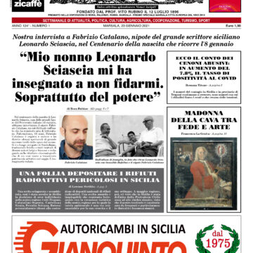 La prima pagina dell’ultima edizione del Vomere