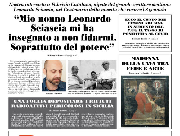 La prima pagina dell’ultima edizione del Vomere