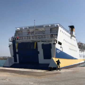 Collegamenti marittimi: a breve riattivazione della nave Mazara-Pantelleria