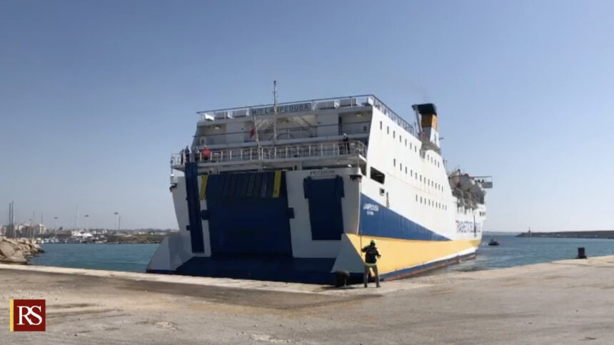 Collegamenti marittimi: a breve riattivazione della nave Mazara-Pantelleria