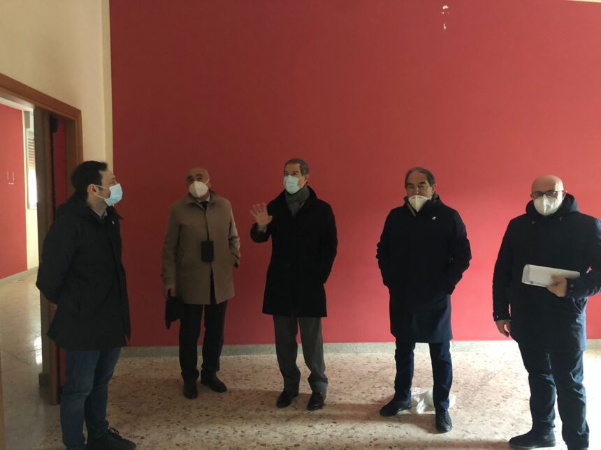 Enna, l’ex ospedale “Umberto primo” diventa il Centro direzionale della Regione. Sopralluogo oggi del presidente  Musumeci