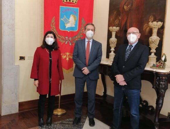 Il sindaco Grillo e l’assessore Galfano incontrano il neo direttore del Parco archeologico Lilibeo, Anna Maria Parrinello Il sindaco Grillo e l’assessore Galfano incontrano il neo direttore del Parco archeologico Lilibeo, Anna Maria Parrinello
