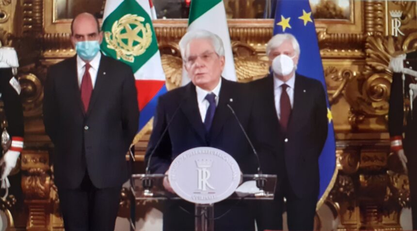 Mattarella: “Un appello a tutte le forze politiche perché conferiscano la fiducia a un Governo di alto profilo”