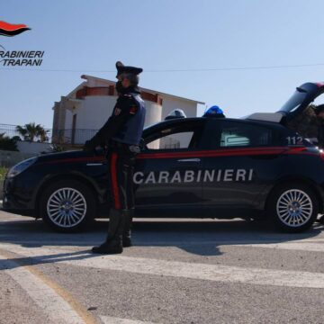 Trapani: controlli del fine settimana da parte dei Carabinieri