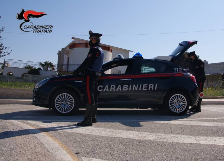 Trapani: controlli del fine settimana da parte dei Carabinieri