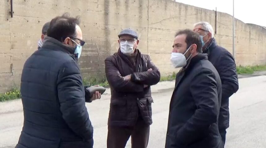 Marsala, sopralluogo degli assessori Galfano e D’Alessandro in via Vecchia Mazara