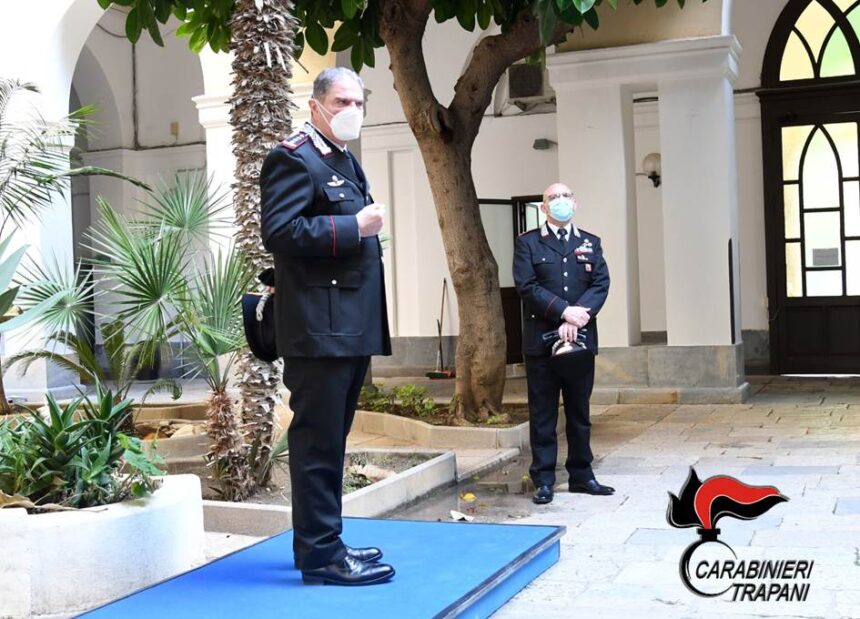 Carabinieri: il Generale Cavallo in visita a Trapani