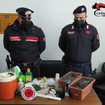 Alcamo. Attività antidroga dei Carabinieri: arrestato un 45enne