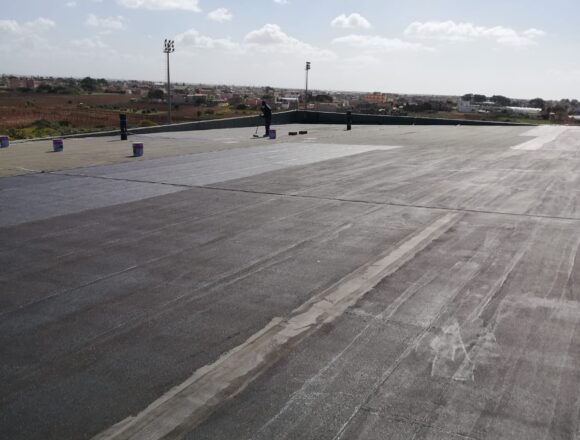 Petrosino, in corso i lavori di impermeabilizzazione del tetto del Palazzetto dello Sport Petrosino, in corso i lavori di impermeabilizzazione del tetto del Palazzetto dello Sport