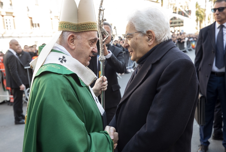 Messaggio del Presidente Mattarella a Papa Francesco in occasione dell’ottavo anniversario dell’inizio del Pontificato