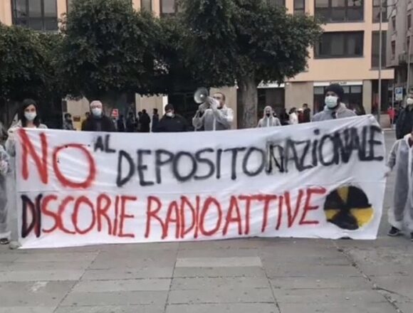 Oggi in Sicilia mobilitazione regionale  per dire NO al deposito nazionale di rifiuti radioattivi. Flash mob a Catania, Palermo, Messina e Calatafimi Segesta