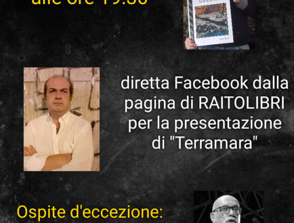 Giovedì 11 marzo in diretta Facebook presentazione del libro di Giuseppe Petrarca: “Terramara. La città puntellata” edito da Delos Digital Giovedì 11 marzo in diretta Facebook presentazione del libro di Giuseppe Petrarca: “Terramara. La città puntellata” edito da Delos Digital