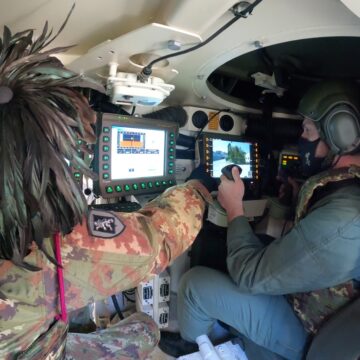 Il 6° Bersaglieri si addestra sul “Freccia”