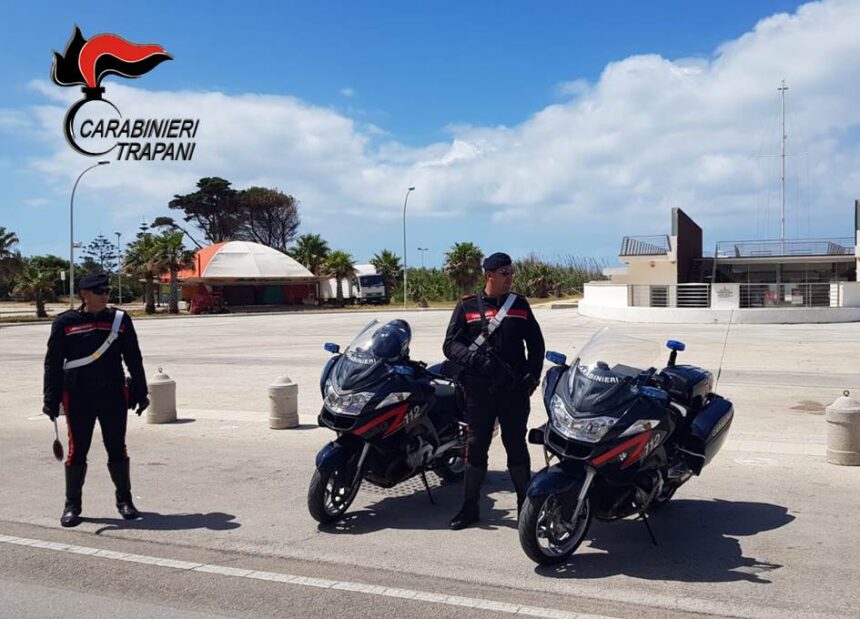 Marsala: stretta sui controlli. Denunce e sanzioni dei Carabinieri