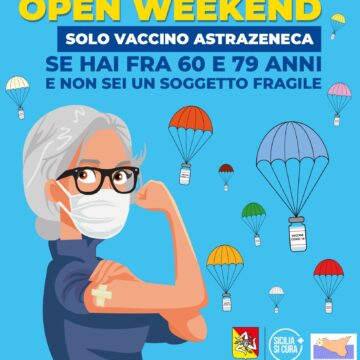 Open weekend vaccinazioni, ti aspettiamo