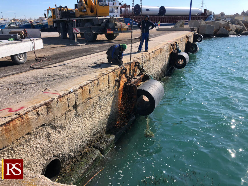 Mazara del Vallo, via ai lavori nel porto. Falcone: «Presto la nave per Pantelleria»