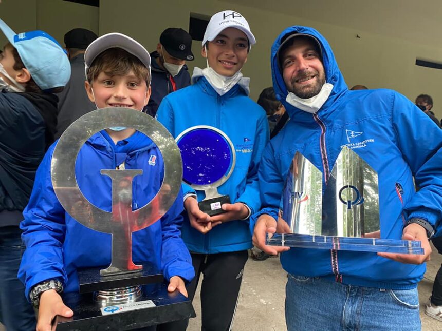 Società Canottieri Marsala: Vittorio Lentini vince il trofeo di vela Optisud, nella categoria Cadetti