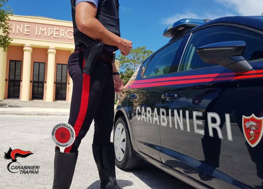 Marsala. I Carabinieri arrestano 26enne: ha aggredito violentemente la propria convivente