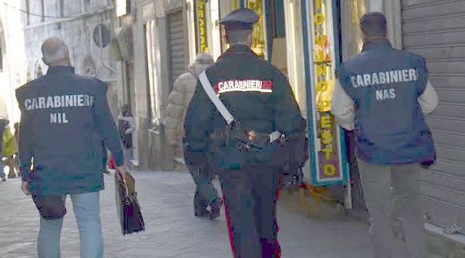 Trapani. I Carabinieri svolgono attività a tutela della salute e del lavoro