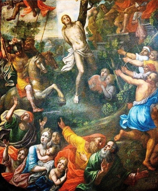 Palazzolo Acreide, si presenta il dipinto: “Martirio di S. Sebastiano”