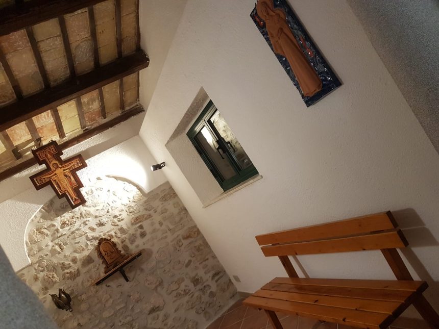 Inaugurato l’eremo  foresteria S. Francesco ad Erice accanto al Monastero delle clarisse con tre posti letto