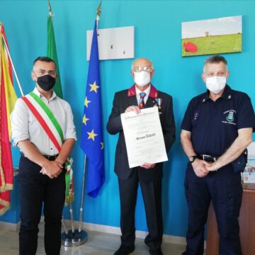 Al petrosileno Mariano Valenti l’Onorificenza della Repubblica Italiana