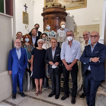 Lions Club Marsala: è stato presentato al pubblico il restauro dell’affresco “Il Battesimo di Cristo” della Chiesa di San Matteo – Cena di Beneficenza in favore della fondazione LCIF