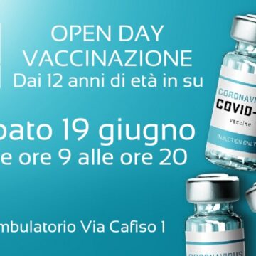 Campagna vaccinale, sabato 19 giugno a Petrosino torna l’open day