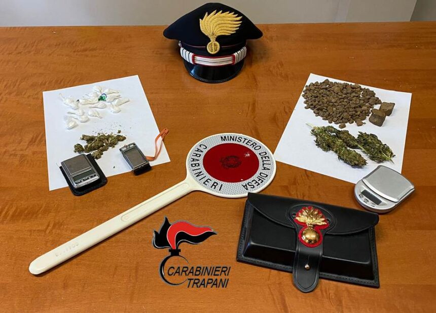 Favignana: attività antidroga dei Carabinieri, 2 arresti