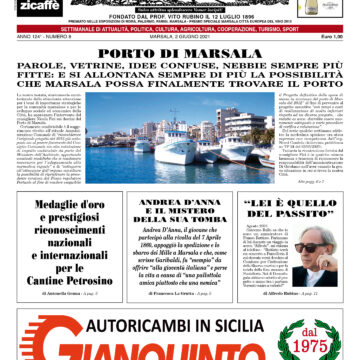 Ecco la prima pagina del Vomere in edicola