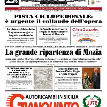 Ecco la prima pagina del nuovo numero del Vomere