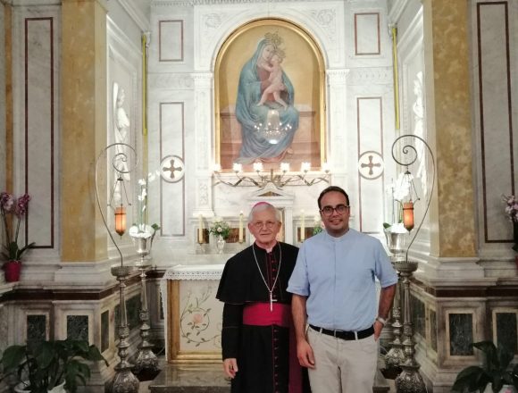 Roberto D’Aleo diventa prete. L’ordinazione nel giorno dell’anniversario di ordinazione presbiterale del vescovo Pietro Maria Fragnelli